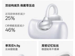 绿联HiTune S3 Plus蓝牙耳机发售：47小时续航，12mm动圈，109元