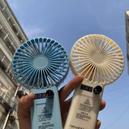纯手工打造的暴力风扇 二节21700电池续航持久type-c充电