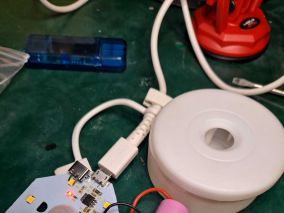 多年前撸的感应灯还没改c口