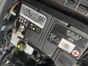 给奥迪Q3更换瓦尔塔EFB H6电瓶