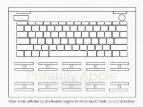 苹果新专利让MacBook变身"全触控玻璃笔记本"，传统触控板要消失了？