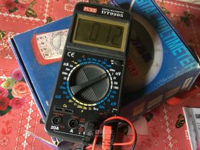 修2002年生产的FUKE（福克）DT9205万用表机械与电气两部分