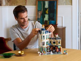 乐高2026街景王炸！音乐家具店双拼巷弄，沙绿绝版砖回归杀疯！