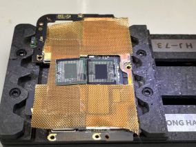 OPPO K10Pro反复重启卡LOGO偶尔伴有花屏-CPU虚焊引起的故障维修