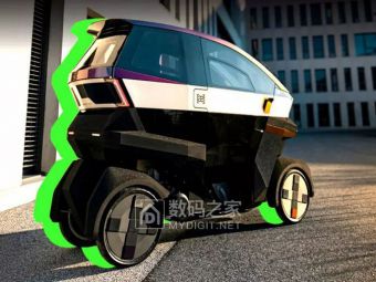 法国版"赛博摩托"诞生！​​ÆMotion四轮倾侧电动车极速115公里​