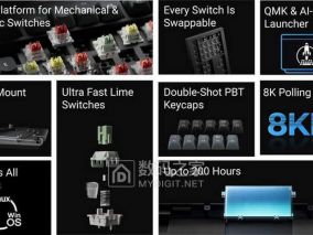 Keychron V6 Ultra Hybrid杀到！机械轴磁轴同键盘，Kickstarter上线当天就炸了