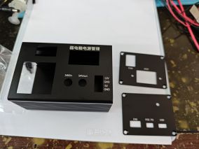 DIY個弱電箱用的帶電能檢測的電源專用插座。