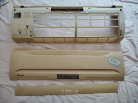 志高定频空调KF-23G内机拆洗，贯流风机轴承上油保养