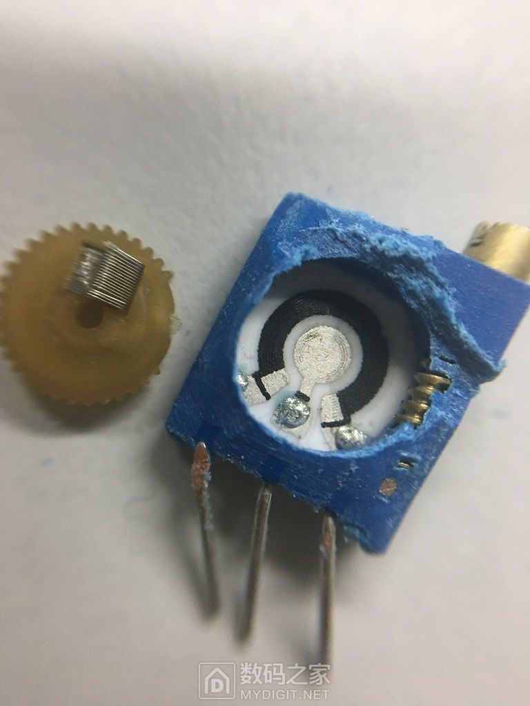 3296精密电位器拆解