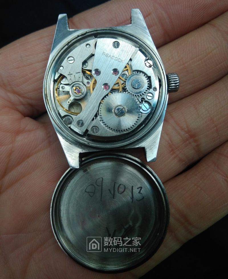 3元表也很精彩--孔雀3113换表蒙