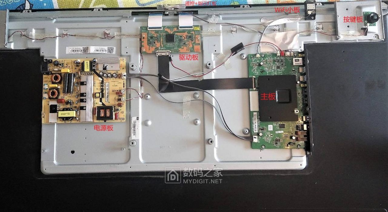 拆机tcld55a620u4k电视55英寸观影王安卓