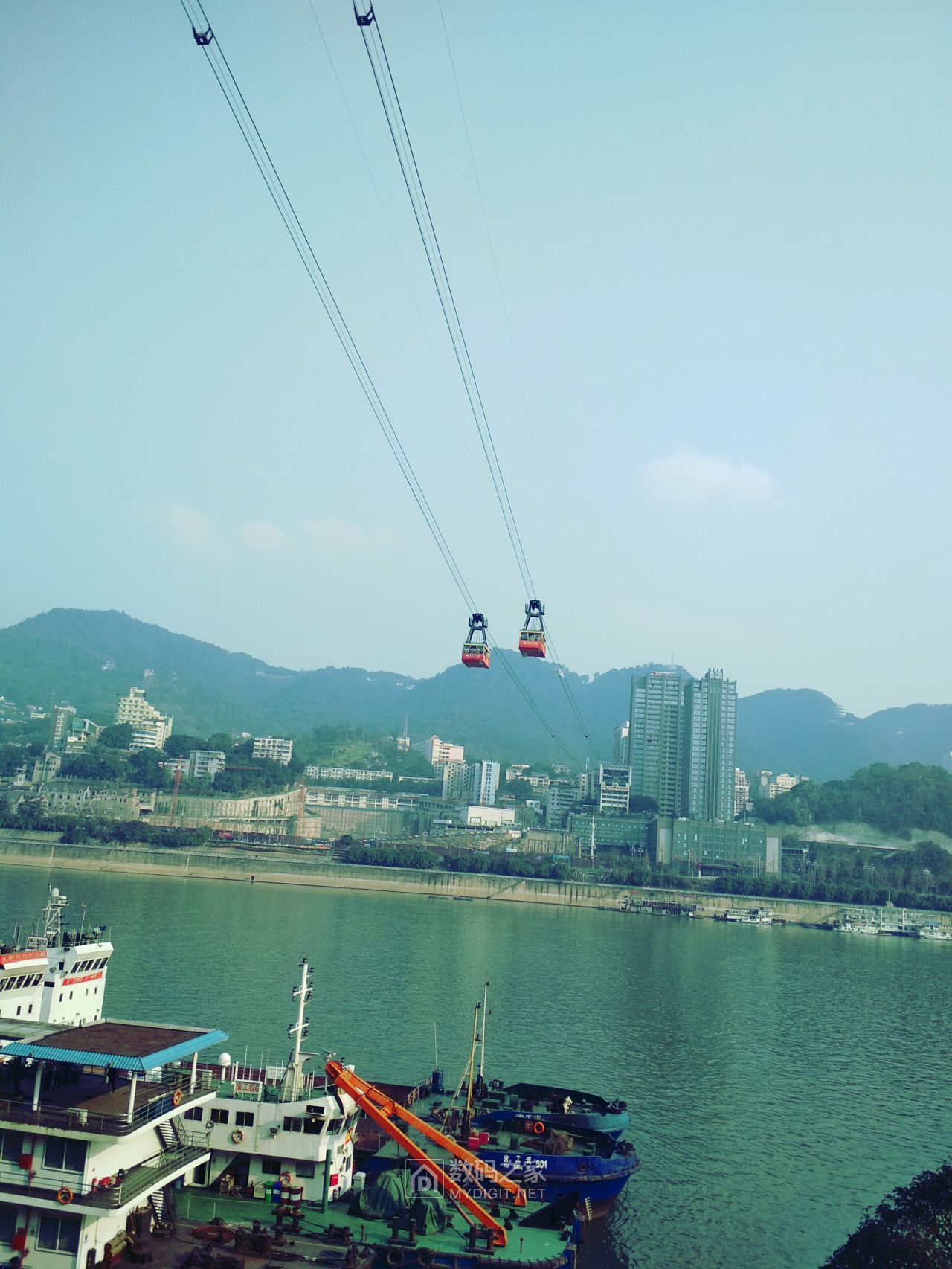 过江索道