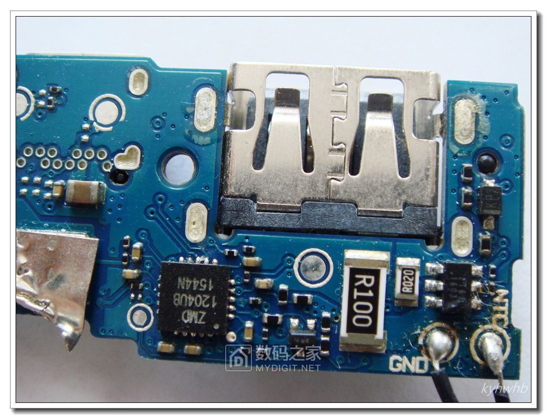 小米充电宝plm01zm主板简测