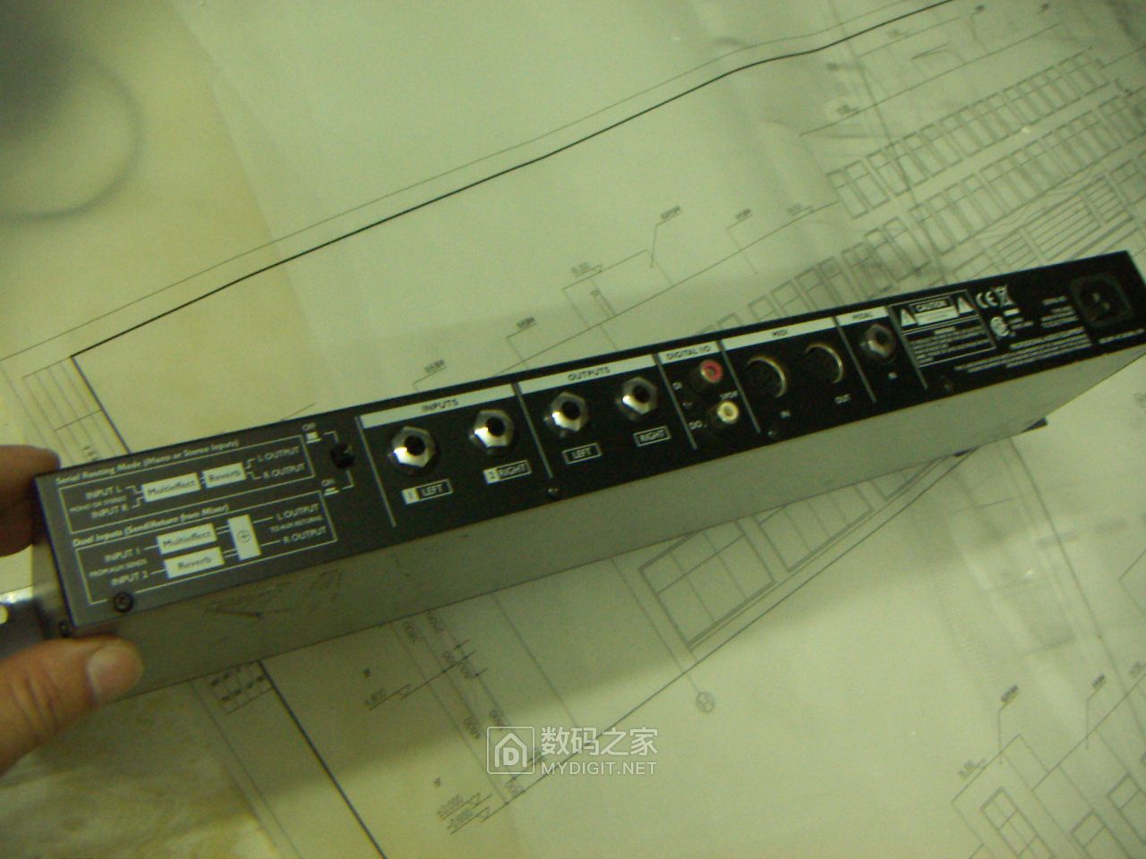 自己家的tcelectronicm350效果器拆解