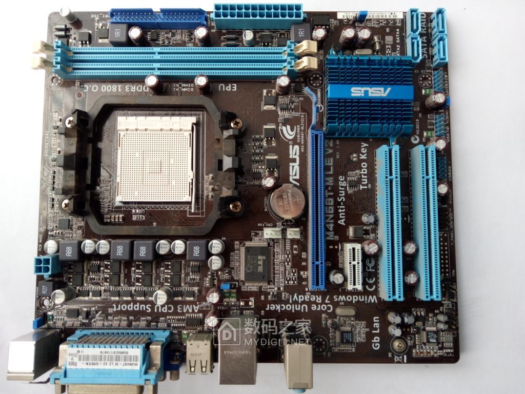 华硕m4n68tmlev2双核x250cpu一共49元