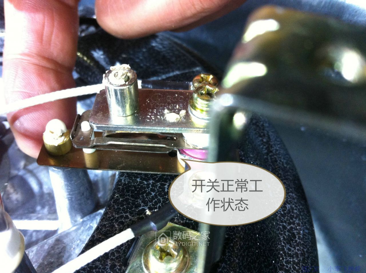 拆修千喜半球电压力锅故障代码e4