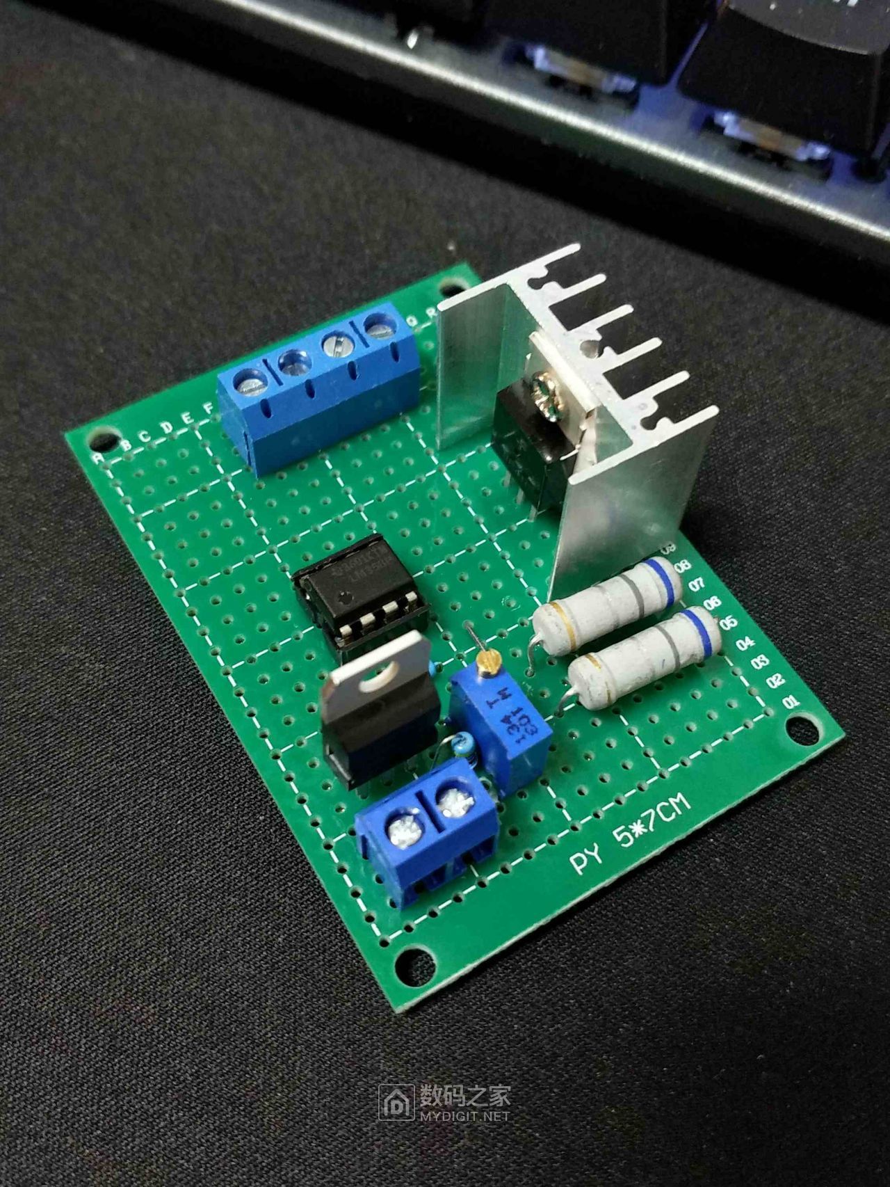 自制附件式毫欧表运放恒流方案