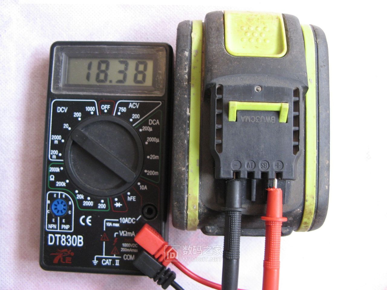 拆威克士20v4000ah锂电池包 - 拆机乐园 数码之家