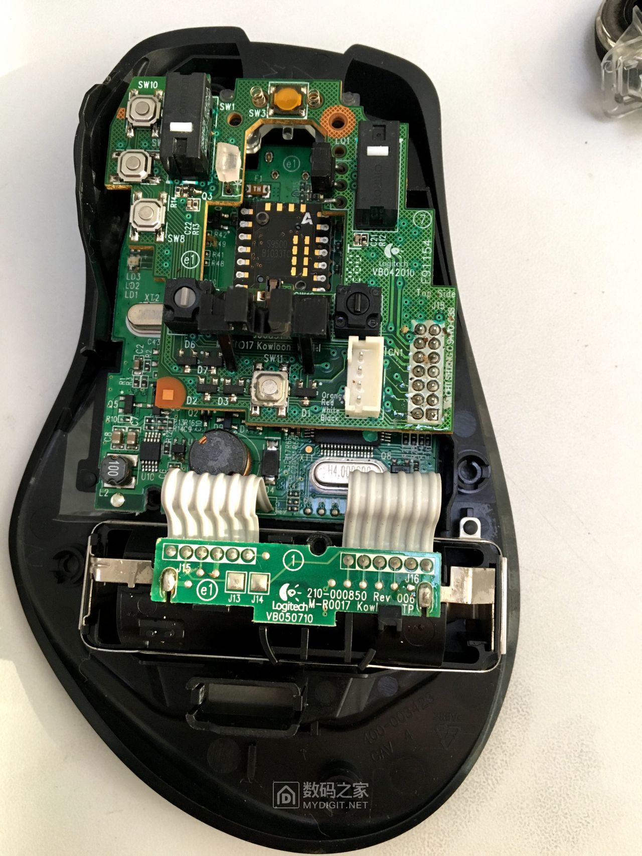 罗技g700游戏鼠标拆解