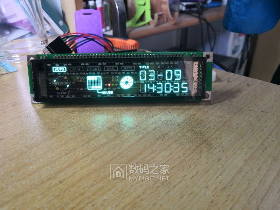 【佛性】 Arduino驱动的VFD时钟 - 创意DIY 数码之家
