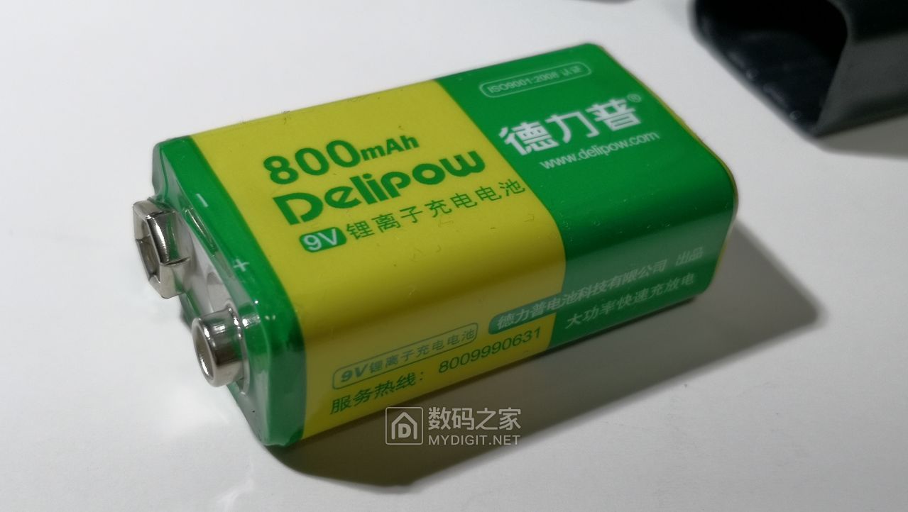 德力普9v锂电池可充电9v充电器拆解