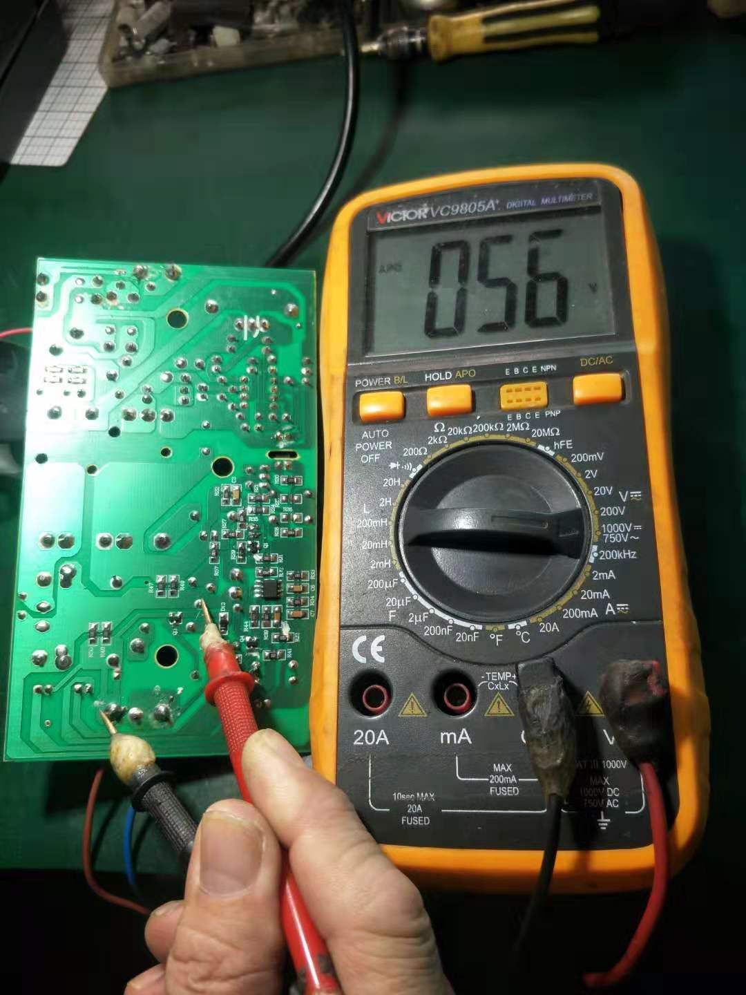 论坛让我遇见初恋的美好mastechm837万用表直流电压档测量异常已解决