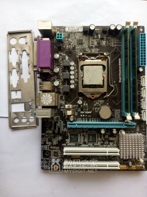 昂达h61主板 g540 4gddr3 1333内存166元