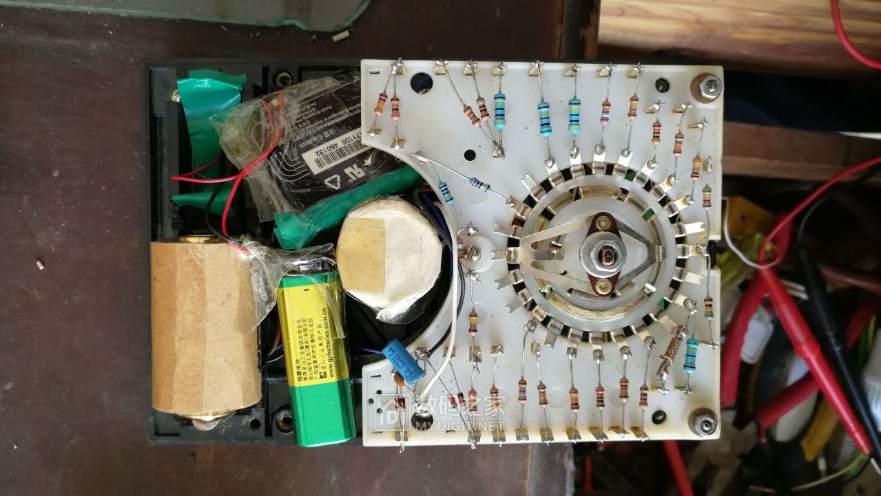 精益mf-47万用表拆解及电源改造 - 拆机乐园 数码之家