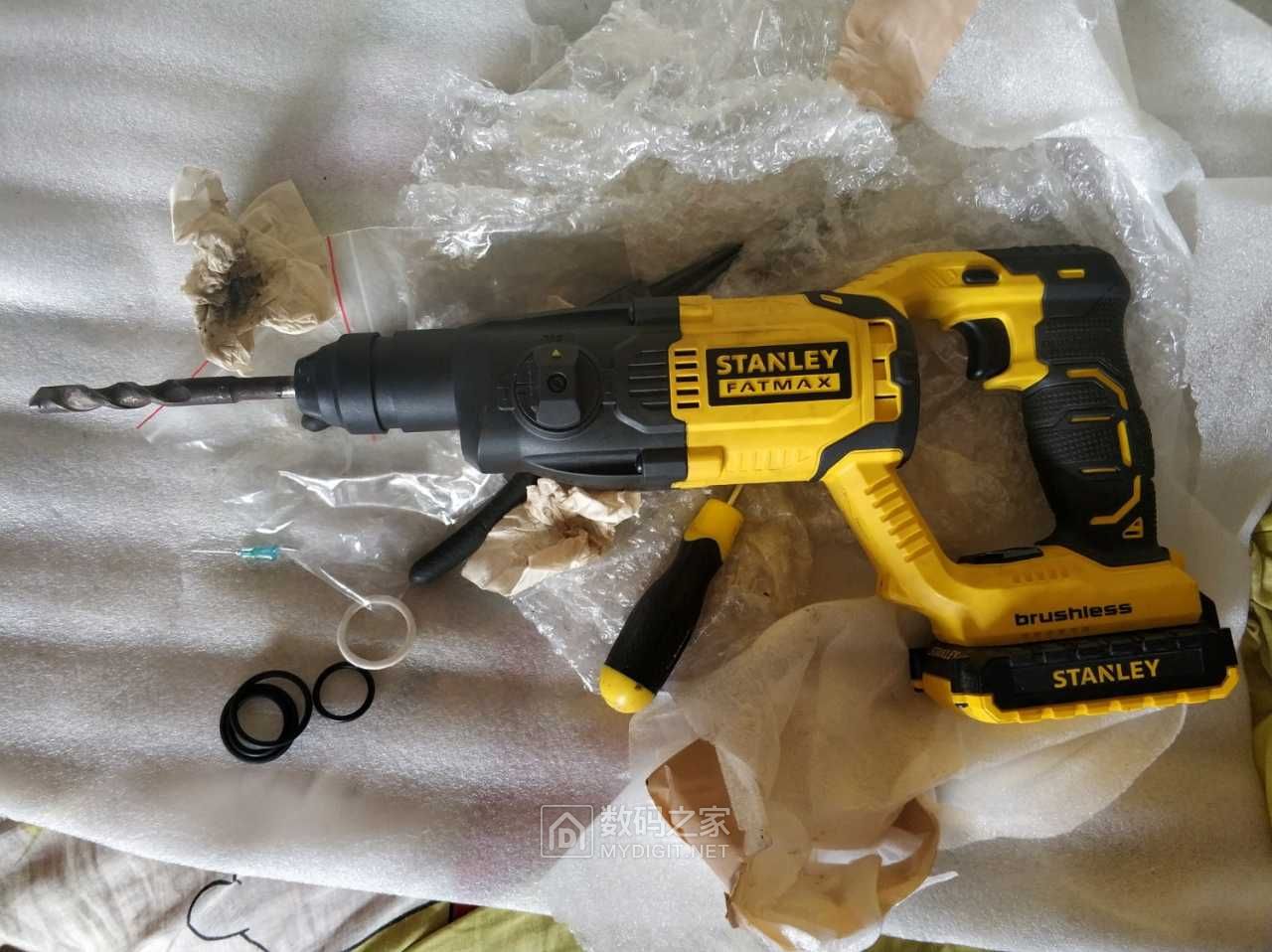 史丹利20v无刷三功能电锤stanleyfmcd900m1s拆装好奇心害死猫
