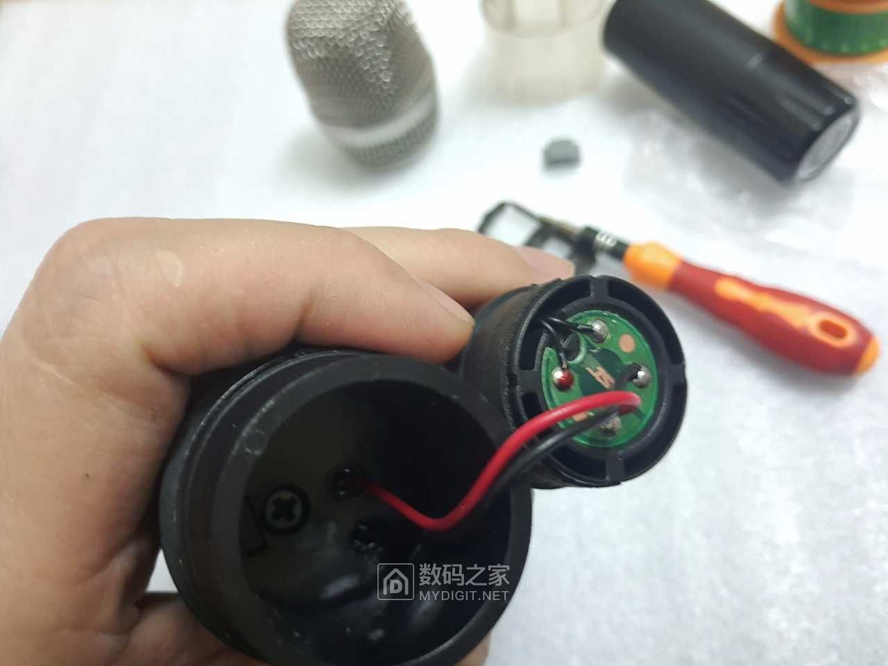 拆个无线麦克风吧