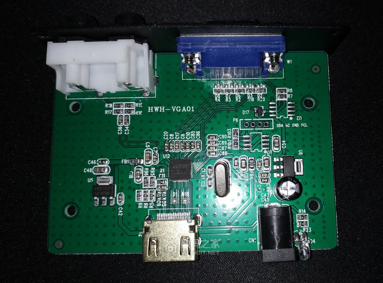 拆个vga转hdmi的转换器