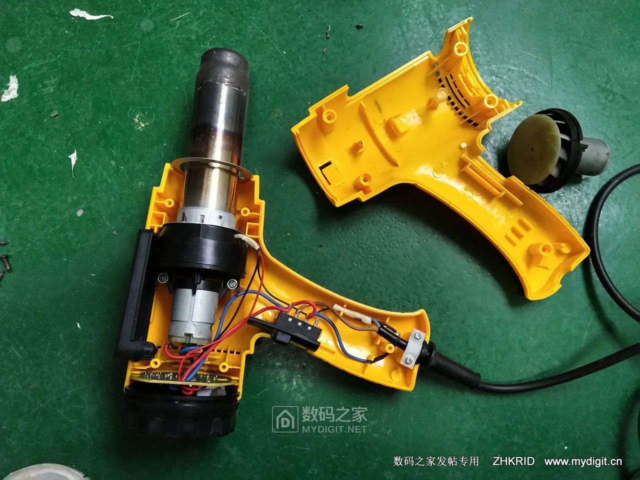 twtct工业热风枪拆解