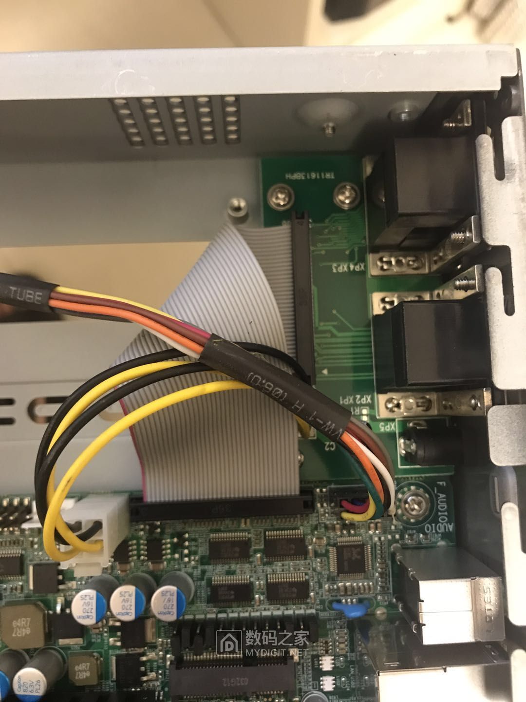 淘了个d525的主板做软路由,大家给看下主板供电咋回事 - 拆机乐园