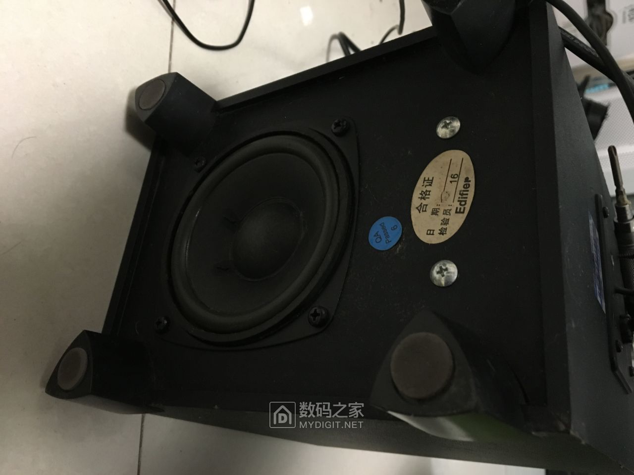 漫步者r101t06音箱拆解 - 拆机乐园 数码之家