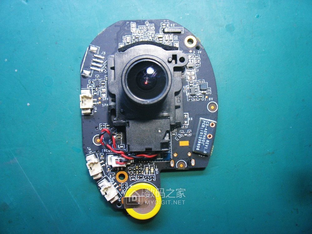 200万像素的海康威视萤石云c2hc互联网摄像头拆解