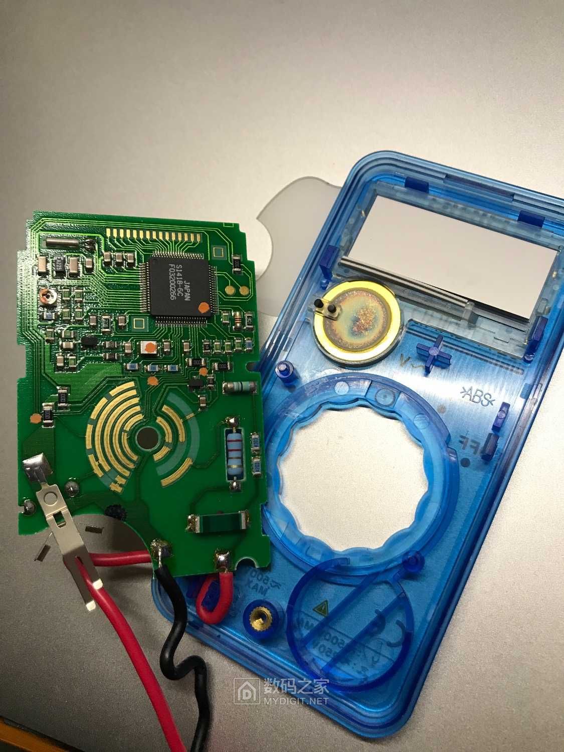 日置hioki蓝透3244卡片式万用表拆解