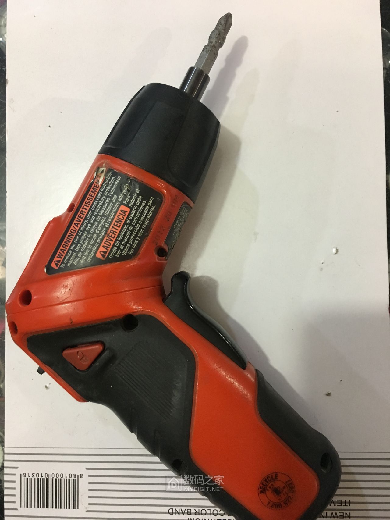 百得手电钻换电池组