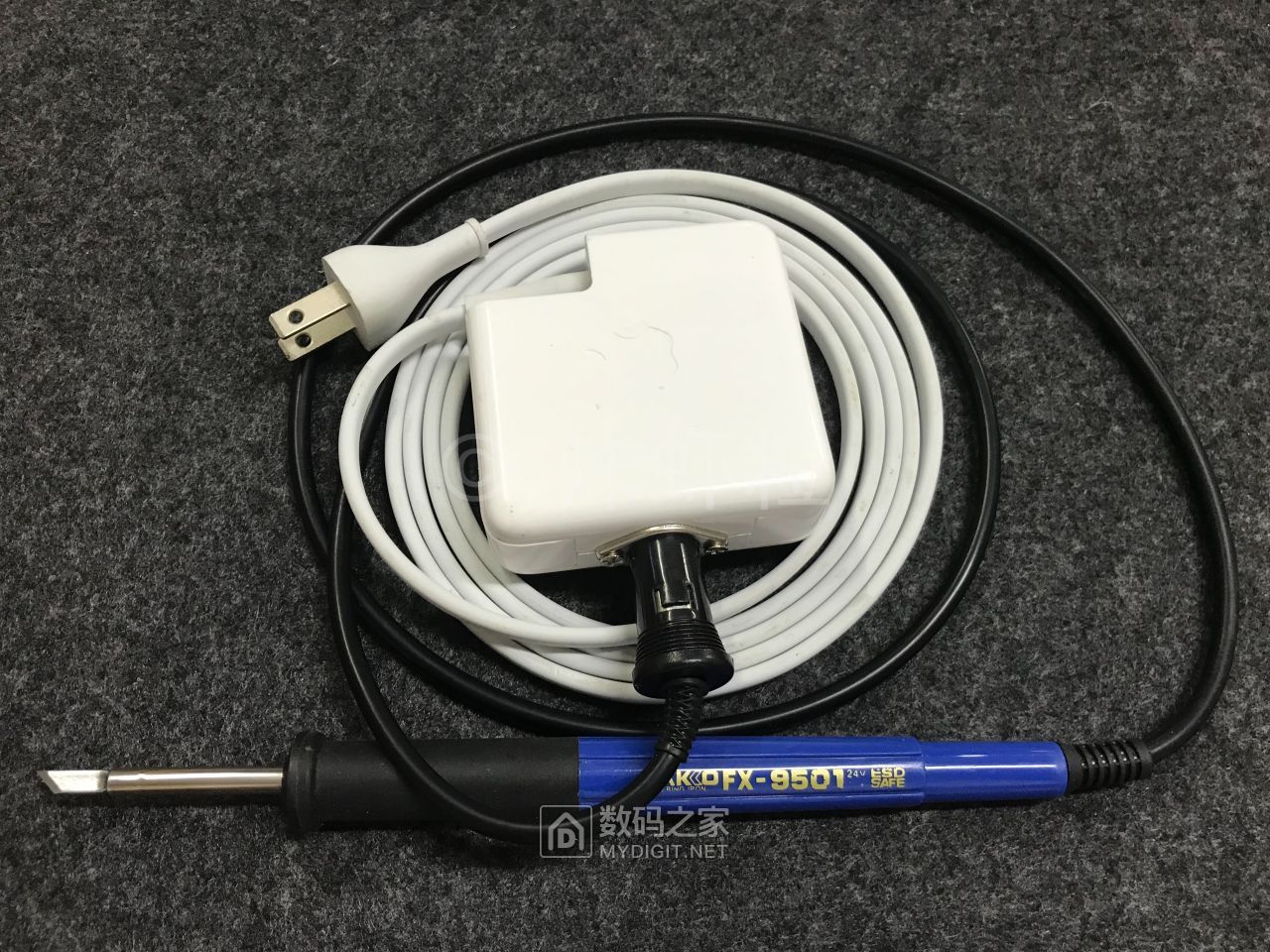 论坛颜值最高的diy苹果电源白光t12电烙铁by炸虾粒