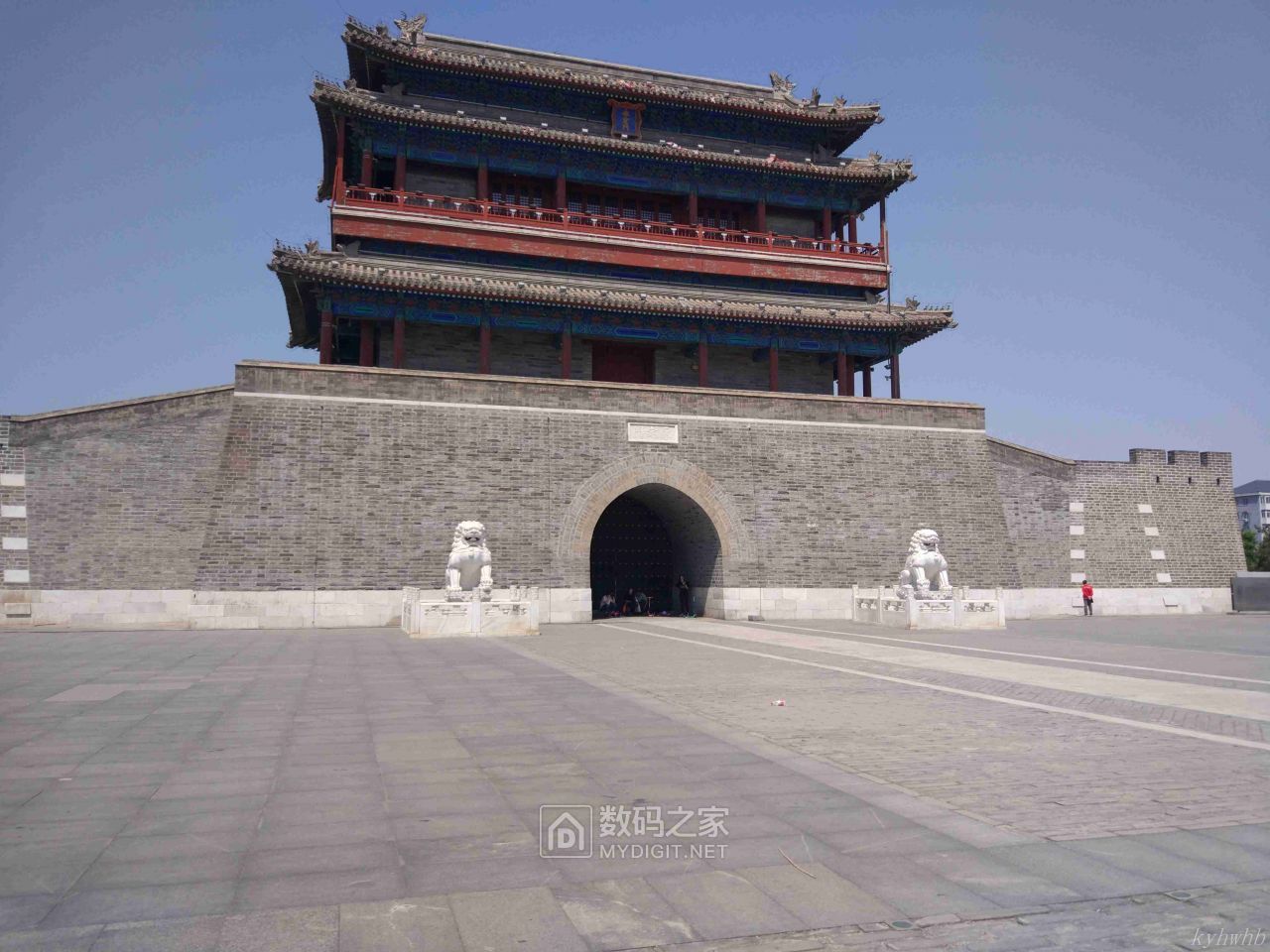 复建后的北京永定门