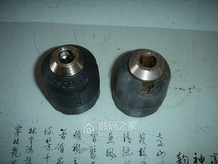 更换boschgsr962钻夹头