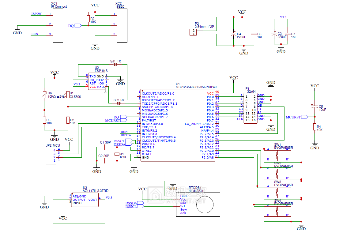 2019-05-13 13_33_57-Schematic_STC12-32X64Clock_Sheet-1_20190513130350.pdf - Adob.png