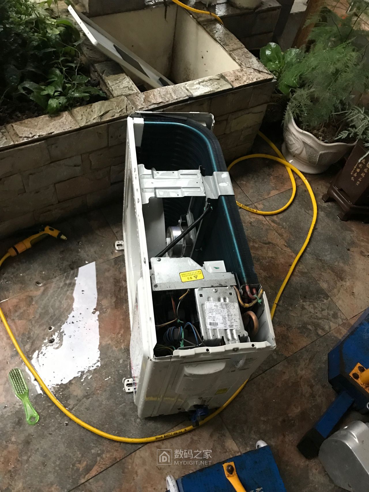 拆洗500元收来的格力空调