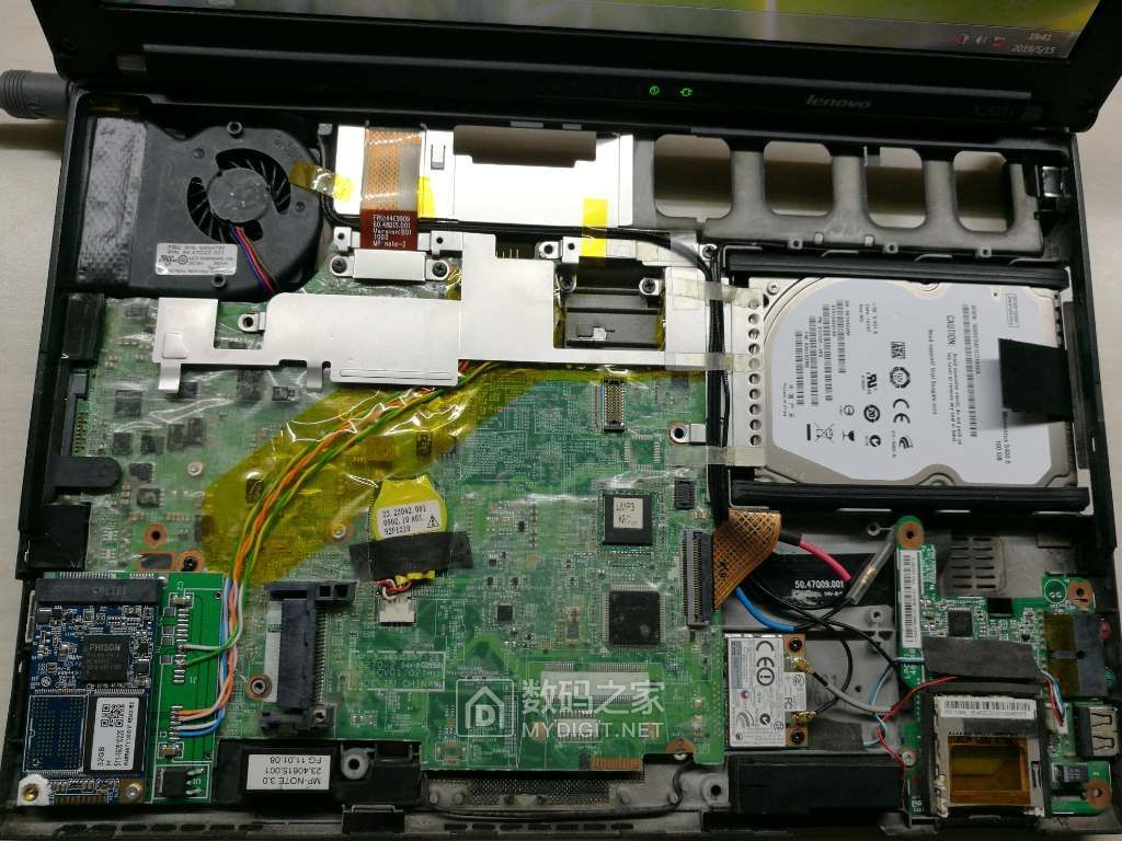 联想thinkpad x201 i3带msata固态接口