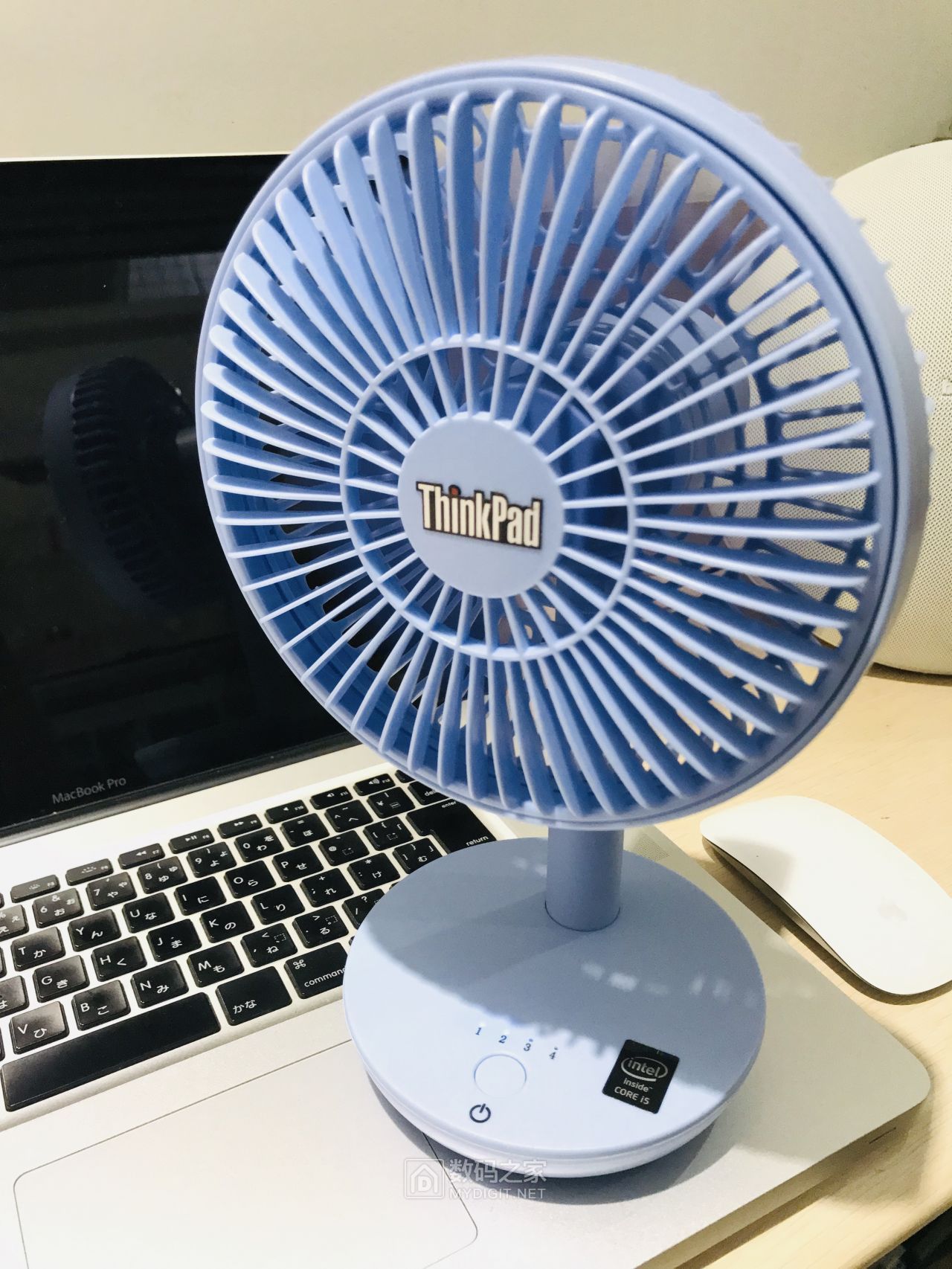 开箱坛友分享199元包邮的尚朋堂桌面小风扇