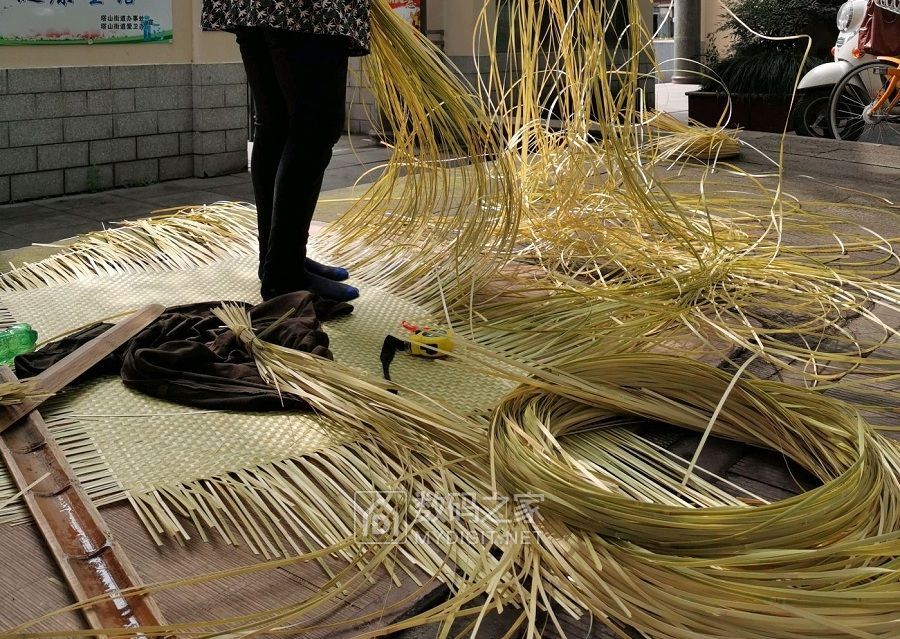 编竹垫高手在此