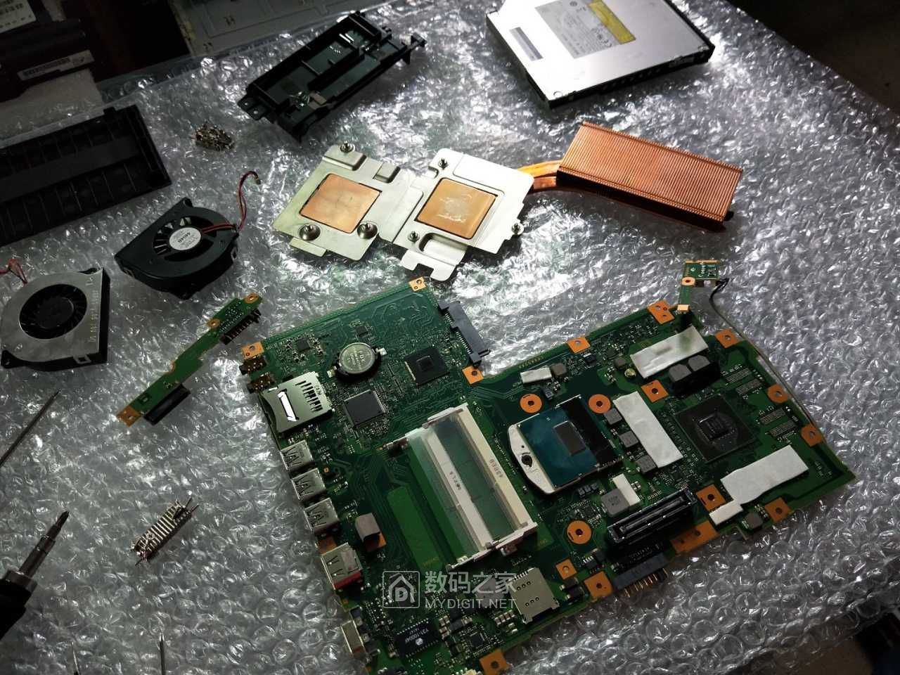 拆一台富士通h730笔记本, - 拆机乐园 数码之家