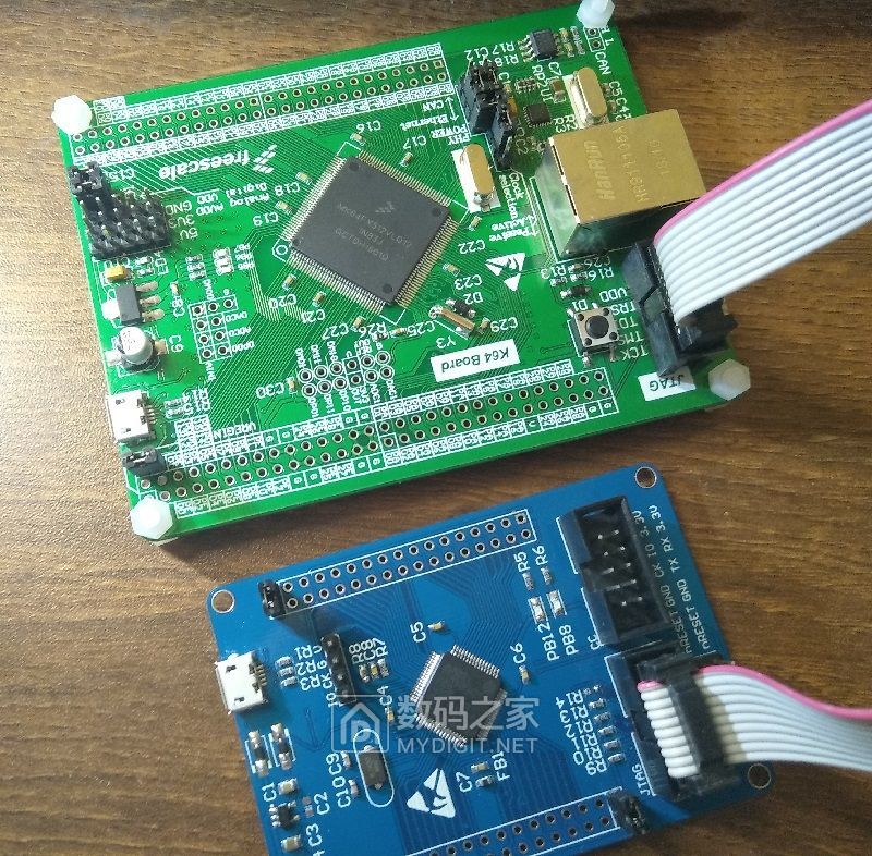STM32F103RB 核心板 + CMSIS DAP + CC2541下载器 - 我爱单片机 数码之家
