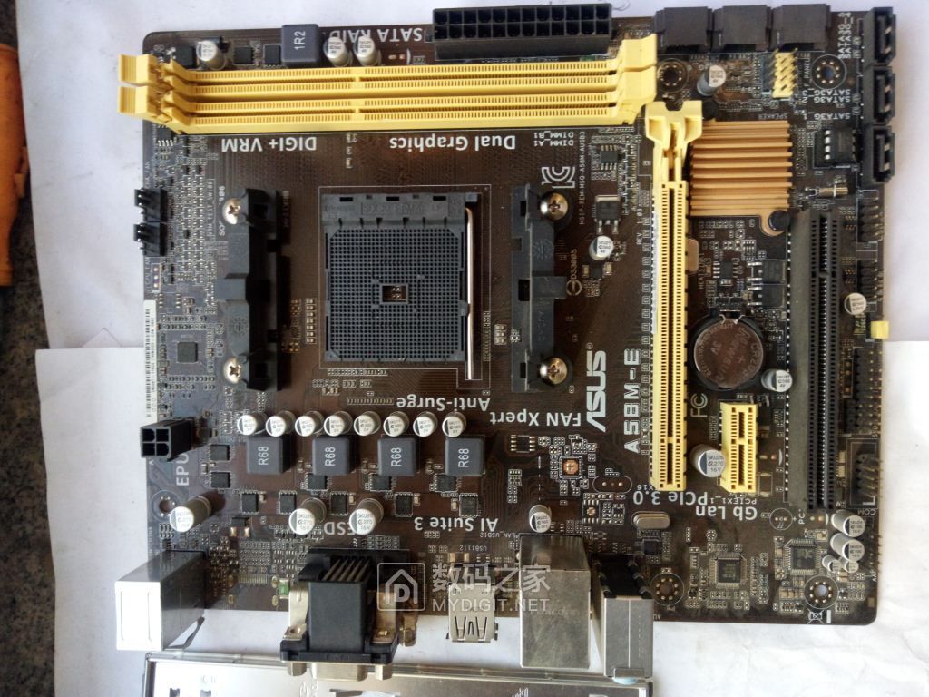 华硕a58mefm2b全固态主板69元正品金士顿4g1333ddr3内存58元