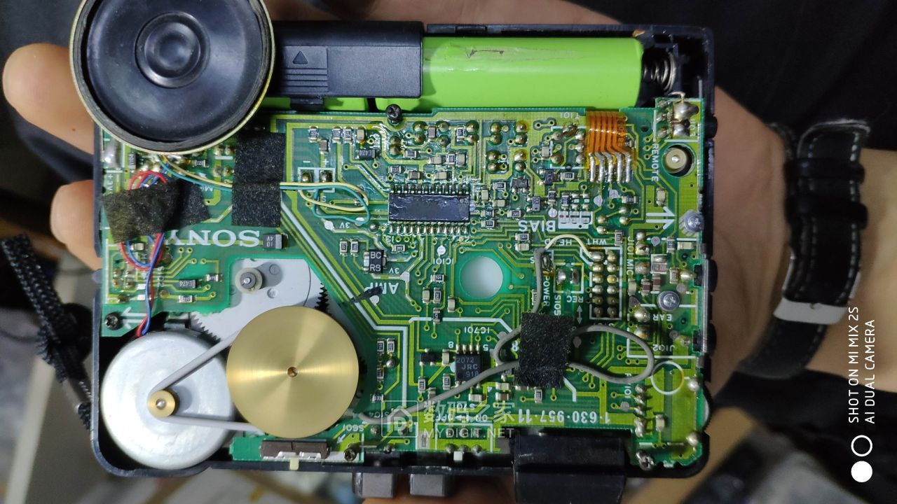 拆古董索尼磁带机tcm18