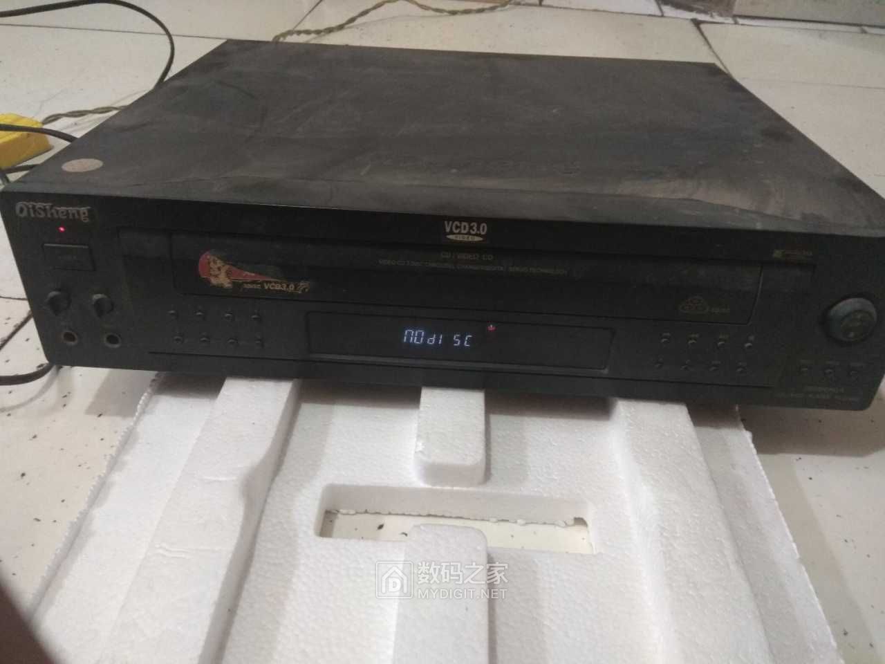 拆个老古董奇声三碟vcd